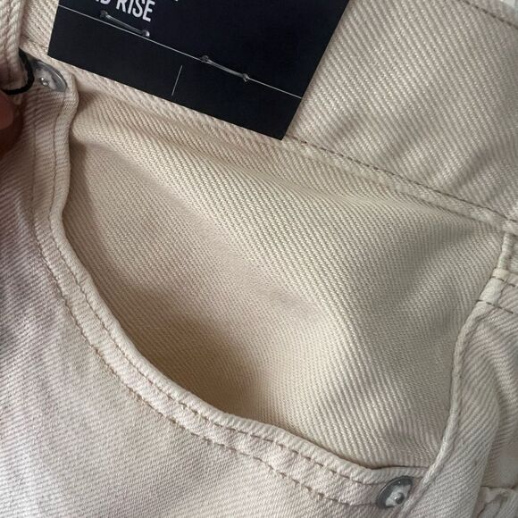 Express Elegant Beige Jeans - Picture 4 of 10